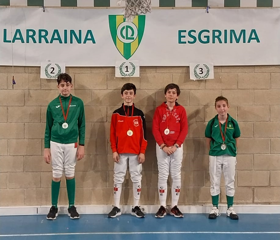Clasificaciones II Torneo Juegos Deportivos de Navarra Florete M11 y M15